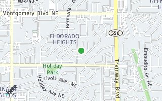 Map of 3809 Shenandoah Pl NE, Albuquerque, NM 87111, USA