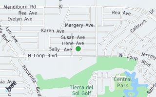 Map of 9825 Sally Ave, California City, CA 93505, USA