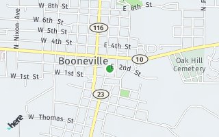 Map of Rd, Booneville, AR 72927, USA
