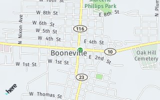 Map of Rt1, Booneville, AR 72927, USA