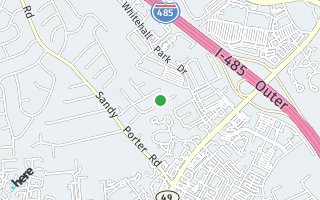 Map of 2540 Bricker Drive, Charlotte, NC 28273, USA