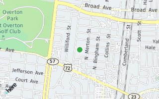 Map of 2483 Hollins Avenue, Memphis, TN 38112, USA