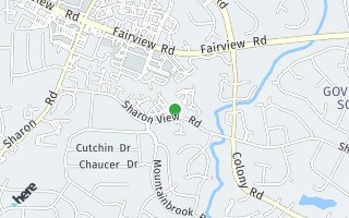 Map of 4706 South Hill View Drive, Charlotte, NC 28210, USA