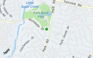 Map of 3201 Archdale Drive, Charlotte, NC 28210, USA