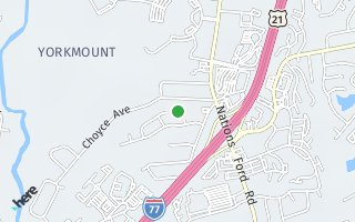Map of 7625 Lady Liberty Lane, Charlotte, NC 28217, USA