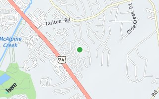 Map of 2710 Mill Valley Court, Matthews, NC 28105, USA