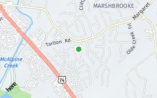 Map of 3515 Summerfield Ridge Lane, Matthews, NC 28105, USA