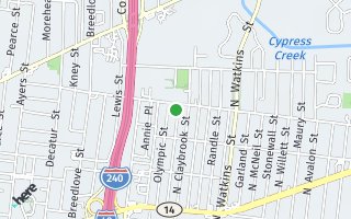 Map of 945 Alma, Memphis, TN 38107, USA