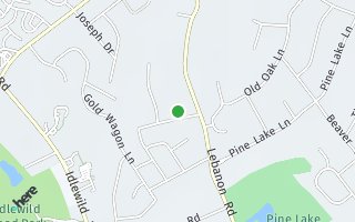 Map of 5539 Barnsdale Lane, Mint Hill, NC 28227, USA