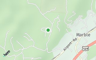 Map of 85 Hunter Lane, Marble, NC 28735, USA