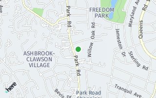 Map of 1211 Wyndcrofte Place, Charlotte, NC 28209, USA