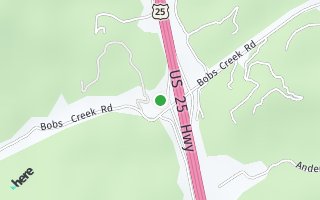 Map of 118 Elk Dell Lane, Zirconia, NC 28790, USA