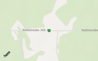 Map of 36912  Rattlesnake Hill  Rd, Tecumseh, OK 74873, USA