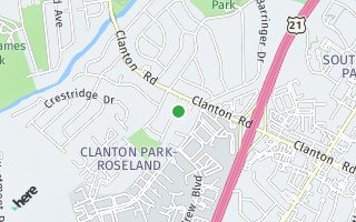 Map of 3727 Blandwood Drive, Charlotte, NC 28217, USA