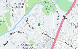 Map of 3515 Archer Avenue, Charlotte, NC 28217, USA