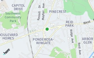 Map of 2624  West Blvd., Charlotte, NC 28208, USA