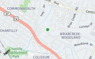 Map of 1230  Green Oaks Lane K, Charlotte, NC 28205