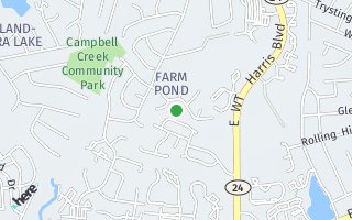 Map of 5604 Chiefly Court, Charlotte, NC 28212, USA
