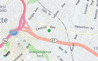 Map of 712 Louise Avenue 106, Charlotte, NC 28204, USA