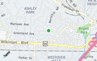 Map of 2400 Morton Street, Charlotte, NC 28208, USA