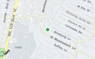 Map of 775 Windsong Ln, Corrales, NM 87048, USA