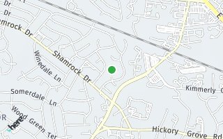 Map of 4510 Hezekiah Place, Charlotte, NC 28215, USA