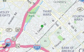 Map of 810 Greenleaf Avenue, Charlotte, NC 28202, USA