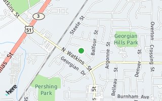 Map of 1753 Carlyle, Memphis, TN 38127, USA