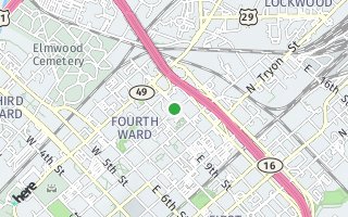 Map of 301  West 10th Street 405, Charlotte, NC 28202, USA