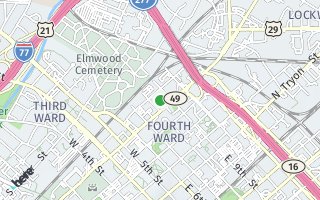 Map of 513 Graham Street N 2A, Charlotte, NC 28202, USA