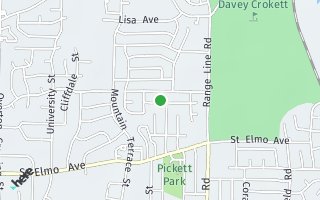 Map of 2524 Derbyshire Ave, Memphis, TN 38127, USA