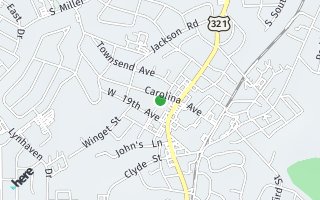 Map of 601 Carolina Avenue, Gastonia, NC 28052, USA