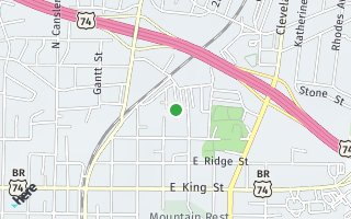 Map of 312 Hill StreeT, Kings Mountain, NC 28086, USA