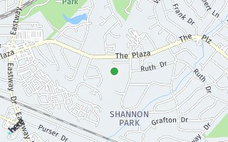 Map of 1227 Pinehaven Court, Charlotte, NC 28215, USA