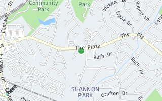 Map of 5123 Plaza Meadow Drive, Charlotte, NC 28215, USA