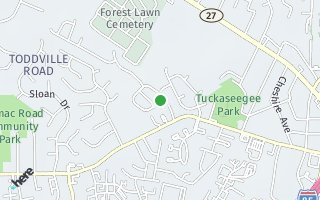 Map of 2408 Mulberry Pond Dr, Charlotte, NC 28208, USA