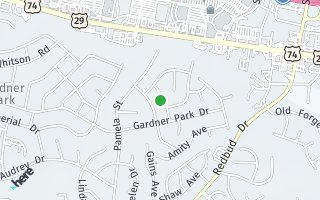 Map of 431 Leafsmoke Drive, Gastonia, NC 28054, USA