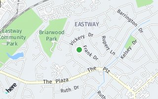 Map of 337 Briarwood Drive, Charlotte, NC 28215, USA