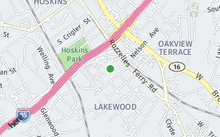 Map of 204 Halsey St., Charlotte, NC 28208, USA