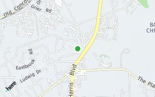 Map of 7242 Newell Acres Drive, Charlotte, NC 28215, USA