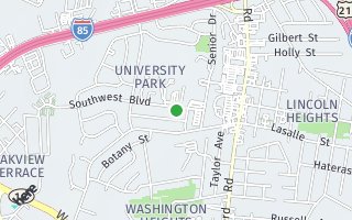 Map of 2621 Southwest Boulevard, Charlotte, NC 28216, USA