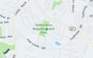 Map of 2115 Teddington Drive, Charlotte, NC 28214, USA