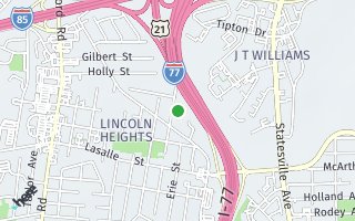Map of 2218 Kennesaw Drive, Charlotte, NC 28216, USA