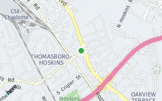 Map of 201 Hoskins Road 333, Charlotte, NC 28208, USA