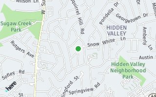 Map of 4915 Snow White Lane, Charlotte, NC 28213, USA