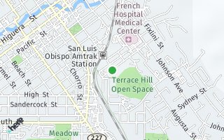 Map of 1077  Ella St, San Luis Obispo, CA 93401, USA