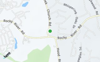 Map of 4429 Back Creek Church Road, Charlotte, NC 28213, USA