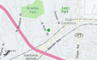 Map of 501 Apple Street, Gastonia, NC 28054, USA