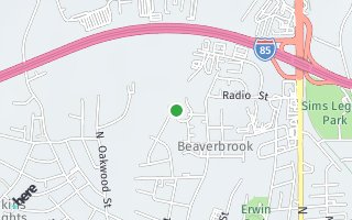 Map of 1100 Sims Circle #B, Gastonia, NC 28052, USA