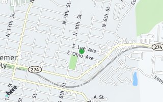 Map of 514 E Lee Avenue, Bessemer City, NC 28016, USA